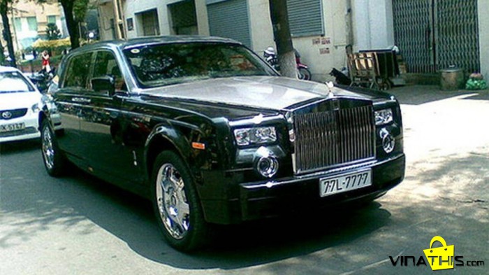 Xe Rolls Royce của bà Dương Thị Bạch Diệp