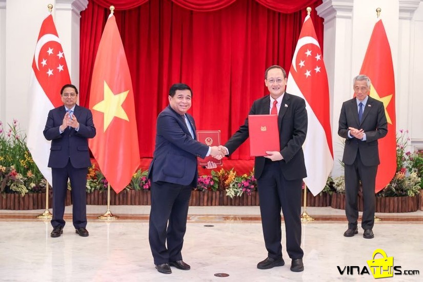Lập tổ công tác về đối tác kinh tế số Việt Nam - Singapore