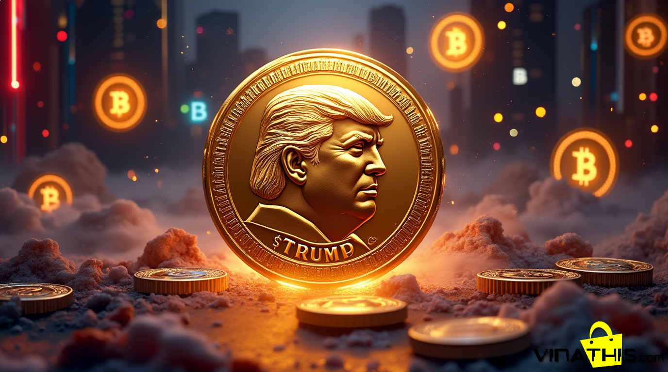 Trump Token phát hành gần 1 tỷ token $TRUMP và lưu thông 200 triệu token trên mạng lưới của Solana