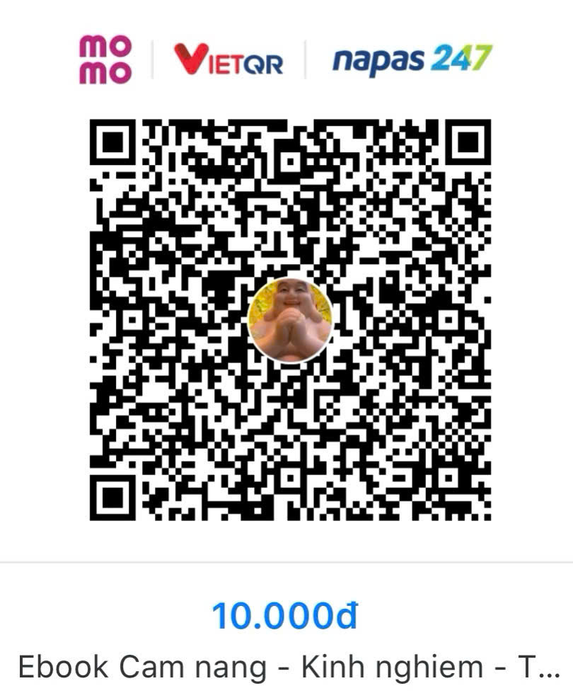 Mã QR thanh toán Momo