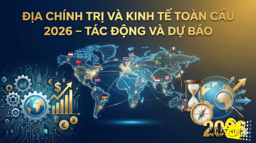 ĐỊA CHÍNH TRỊ VÀ KINH TẾ TOÀN CẦU 2026: TÁC ĐỘNG VÀ DỰ BÁO CHIẾN LƯỢC