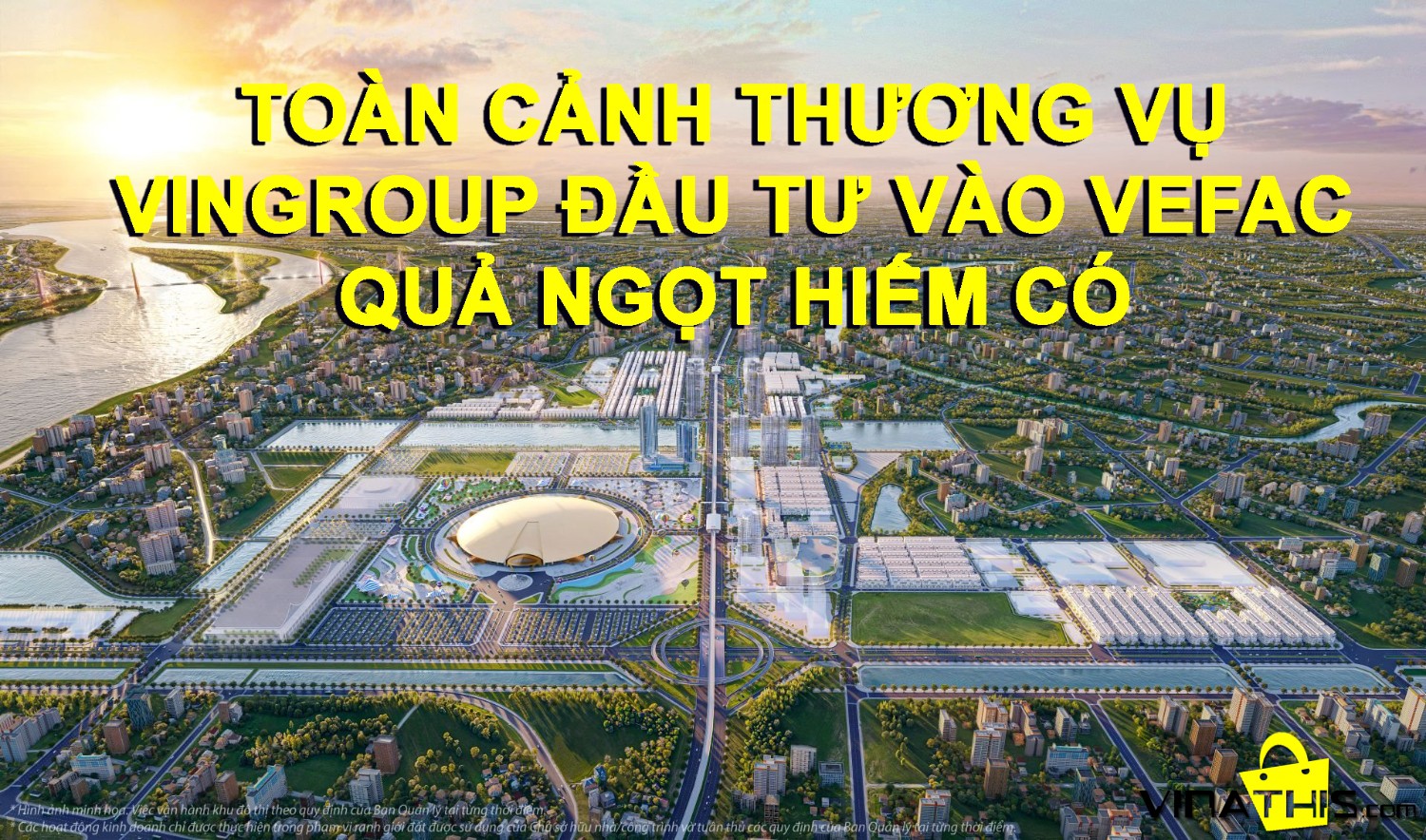 TOÀN CẢNH KHU QUẦN THỂ TRIỄN LÃM QUỐC GIA - ĐÔNG ANH - HÀ NỘI và KHU ĐÔ THỊ ĐÔNG ANH