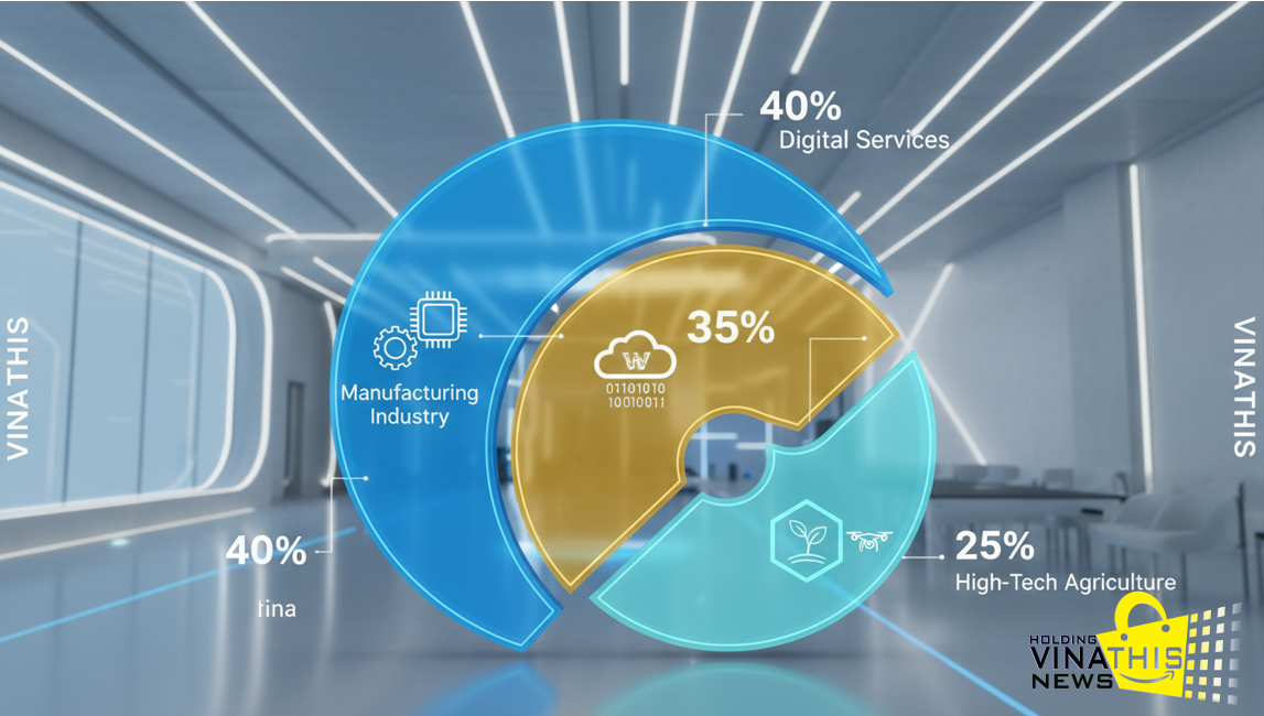 CƠ CẤU CÁC NGÀNH KINH TẾ VIỆT NAM VÀ TỶ TRỌNG ĐÓNG GÓP GDP