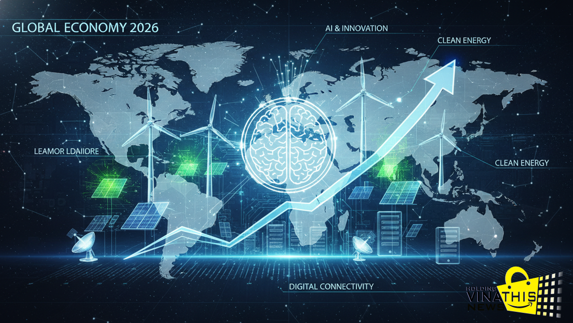 KINH TẾ THẾ GIỚI 2026: TÂM ĐIỂM TĂNG TRƯỞNG VÀ CÁC XU HƯỚNG CHUYỂN DỊCH CHIẾN LƯỢC