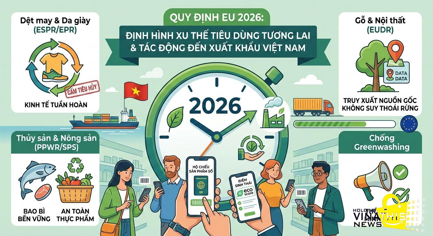 KIẾN THỨC TIÊU DÙNG THÔNG MINH NĂM 2026: ĐỊNH HÌNH PHƯƠNG THỨC MUA SẮM TRONG KỶ NGUYÊN SỐ VÀ KINH TẾ TUẦN HOÀN